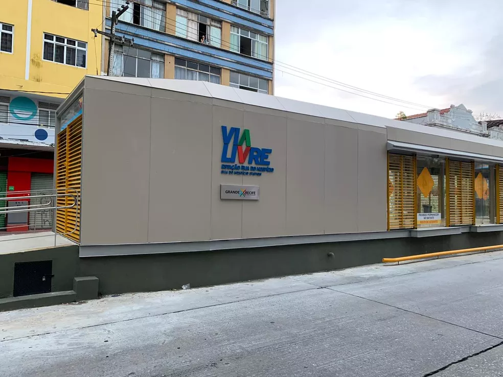 O local estava interditado desde o dia 22 de abril para recupera&ccedil;&atilde;o da pavimenta&ccedil;&atilde;o/Foto: Grande Recife Cons&oacute;rcio de Transportes/Divulga&ccedil;&atilde;o