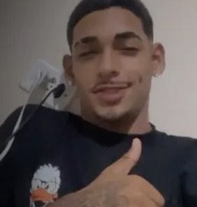 A vítima foi identificada como Luiz Fernando Ferreira da Silva, de 17 anos/Foto: Reprodução/Redes Sociais