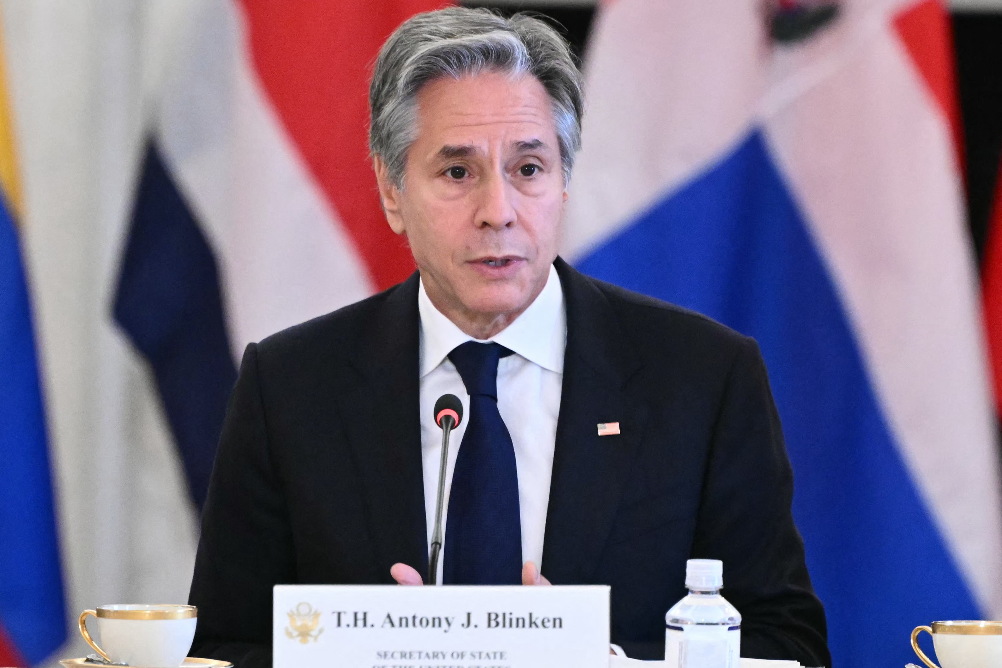 Secretário de Estado norte-americano, Antony Blinken/Foto: MANDEL NGAN / AFP Secretário de Estado norte-americano, Antony Blinken/Foto: MANDEL NGAN / AFP