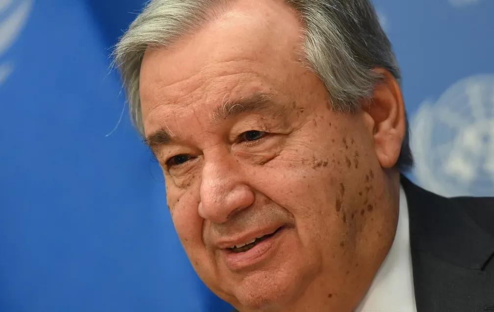 António Guterres, secretário-geral da ONU/Foto: AFP/Angela Weiss António Guterres, secretário-geral da ONU/Foto: AFP/Angela Weiss