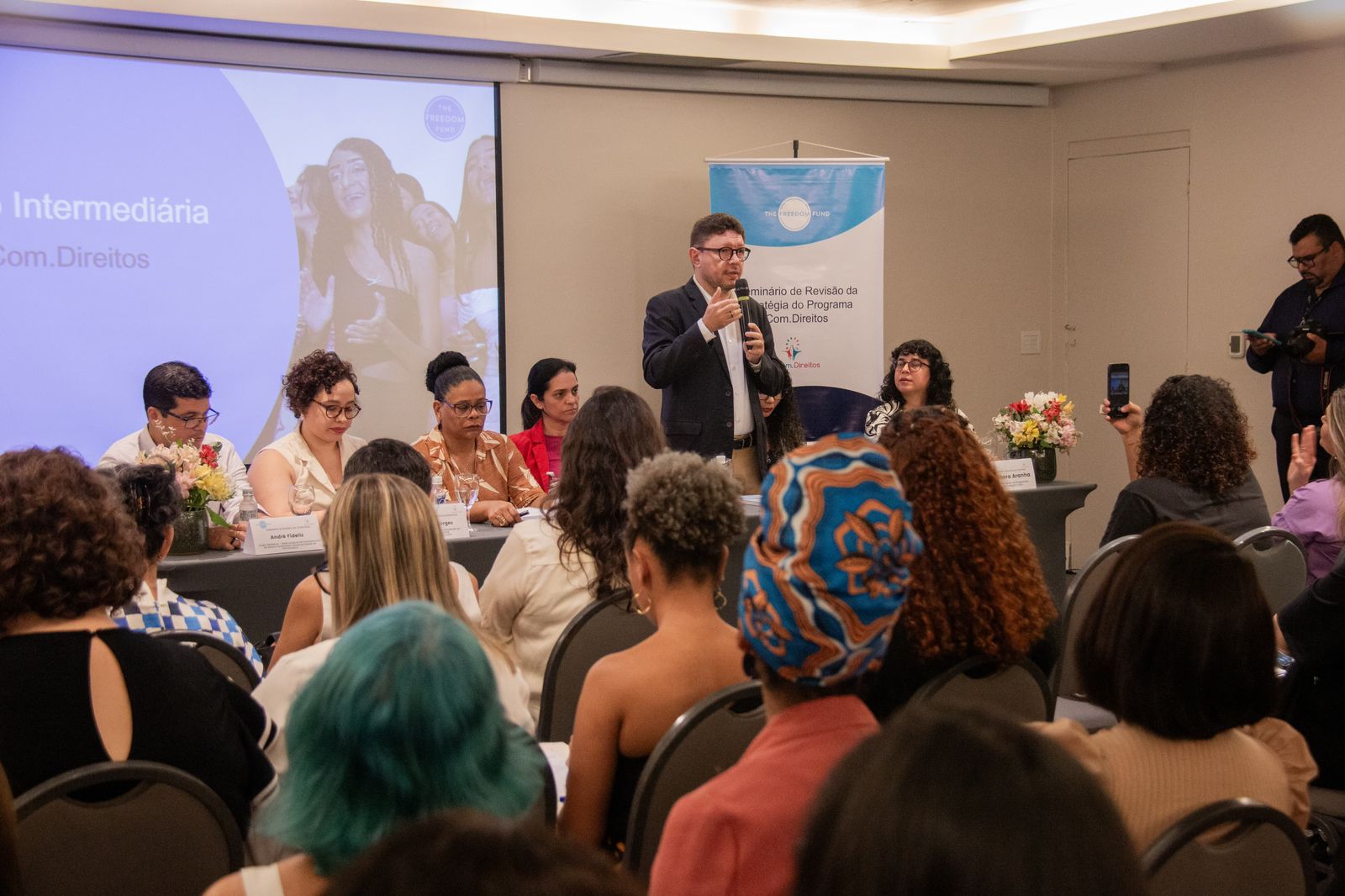 Durante o encontro foram apresentados os objetivos e resultados dos trabalhos realizados entre a ONG e os parceiros/Foto: Divulgação/SCJ-SJDH Durante o encontro foram apresentados os objetivos e resultados dos trabalhos realizados entre a ONG e os parceiros/Foto: Divulgação/SCJ-SJDH