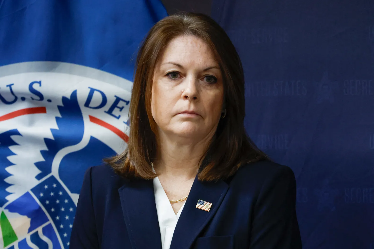 Kimberly Cheatle, diretora do serviço secreto dos Estados Unidos/Foto: KAMIL KRZACZYNSKI/AFP/GETTY IMAGES Kimberly Cheatle, diretora do serviço secreto dos Estados Unidos/Foto: KAMIL KRZACZYNSKI/AFP/GETTY IMAGES