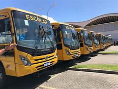 Os &ocirc;nibus de transporte escolar ter&atilde;o teste de desempenho/Foto: Arquivo