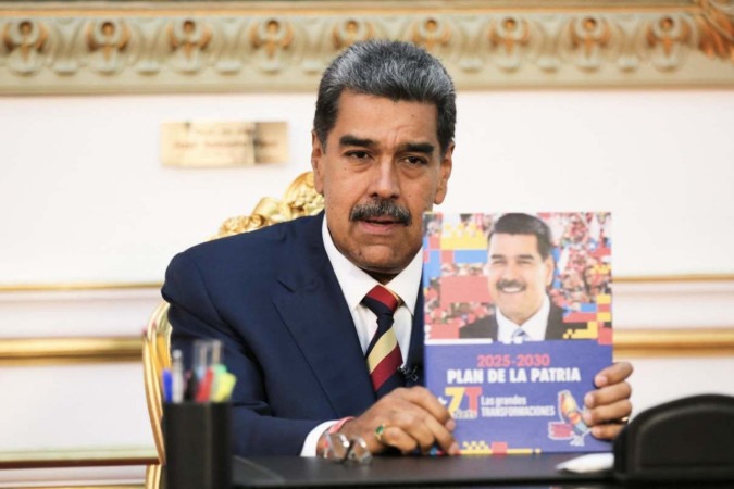 Maduro foi eleito para seu terceiro mandato/foto: Francisco Batista/AFP Maduro foi eleito para seu terceiro mandato/foto: Francisco Batista/AFP