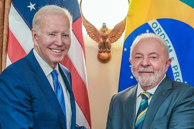 Lula e Biden conversaram ao telefone por cerca de 30 minutos/foto: Ricardo Stuckert/PR Lula e Biden conversaram ao telefone por cerca de 30 minutos/foto: Ricardo Stuckert/PR
