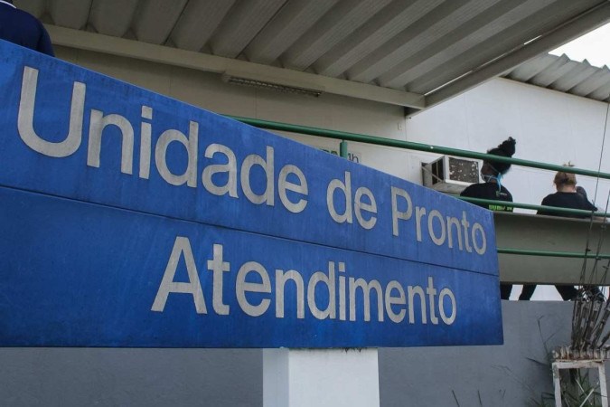 As crianças foram levadas até a UPA, onde ficaram internadas em observação/foto: Kayo Magalhães/CB/D.A Press