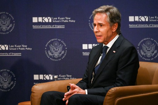 Secretário de Estado dos Estados Unidos, Antony Blinken/Foto: ROSLAN RAHMAN / AFP Secretário de Estado dos Estados Unidos, Antony Blinken/Foto: ROSLAN RAHMAN / AFP