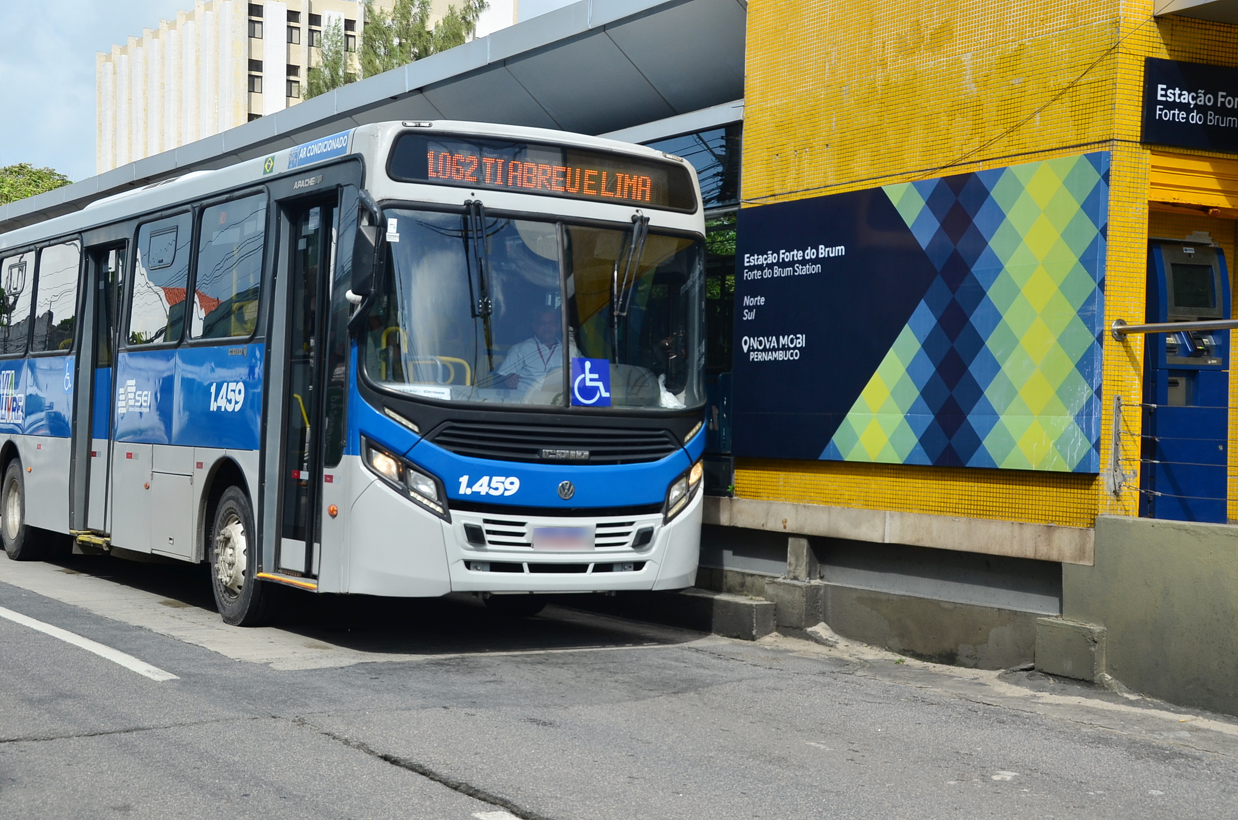 EstaçãoBRT Brum volta a operar/Foto: Grande Recife Consórcio