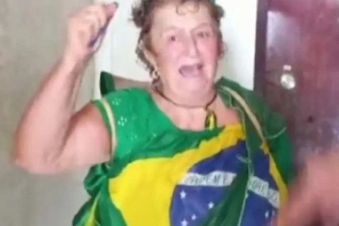 Fátima é acusada pela Procuradoria-Geral da República (PGR) de participação na invasão e depredação das sedes dos Três Poderes/foto: Reprodução/Redes sociais Fátima é acusada pela Procuradoria-Geral da República (PGR) de participação na invasão e depredação das sedes dos Três Poderes/foto: Reprodução/Redes sociais
