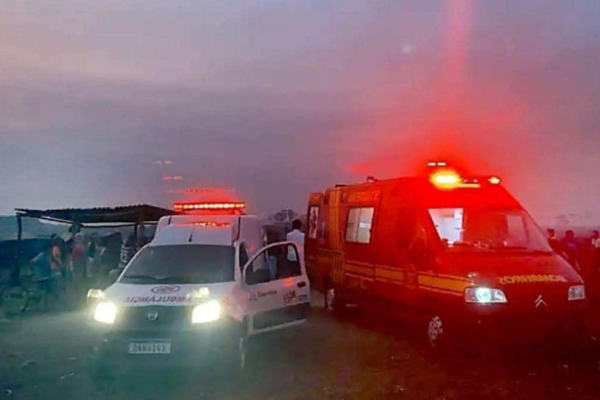 Ambulância e Corpo de Bombeiros foram acionados para a região. Ataque a tiros deixou pelo menos 10 indígenas feridos. Policiamento do local também foi reforçado/Crédito: Divulgação/Aty Guasu Ambulância e Corpo de Bombeiros foram acionados para a região. Ataque a tiros deixou pelo menos 10 indígenas feridos. Policiamento do local também foi reforçado/Crédito: Divulgação/Aty Guasu