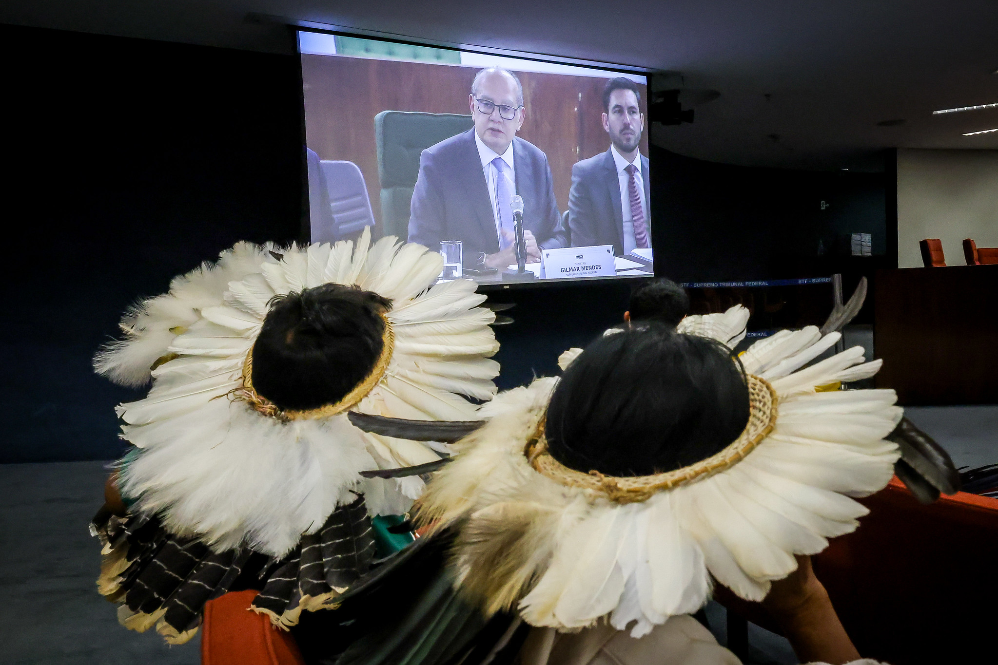 Ministro preside reunião de conciliação no Supremo/foto: Gustavo Moreno/STF