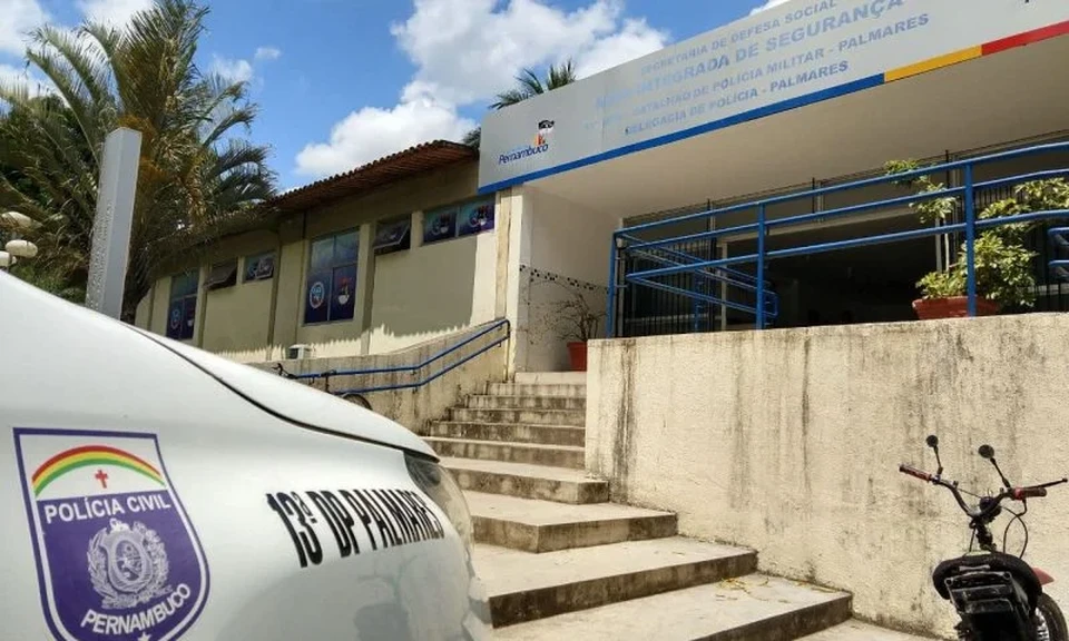 Após a prisão, o suspeito foi encaminhado para a Delegacia Seccional de Palmares, na Mata Sul do Estado/Foto: Arquivo Após a prisão, o suspeito foi encaminhado para a Delegacia Seccional de Palmares, na Mata Sul do Estado/Foto: Arquivo