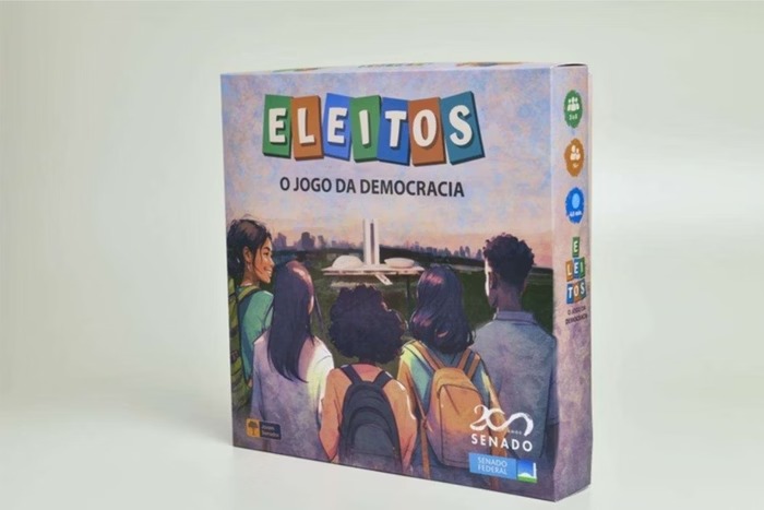 O jogo se chama Eleitos: o jogo da Democracia/foto: Senado Federal/Divulgação