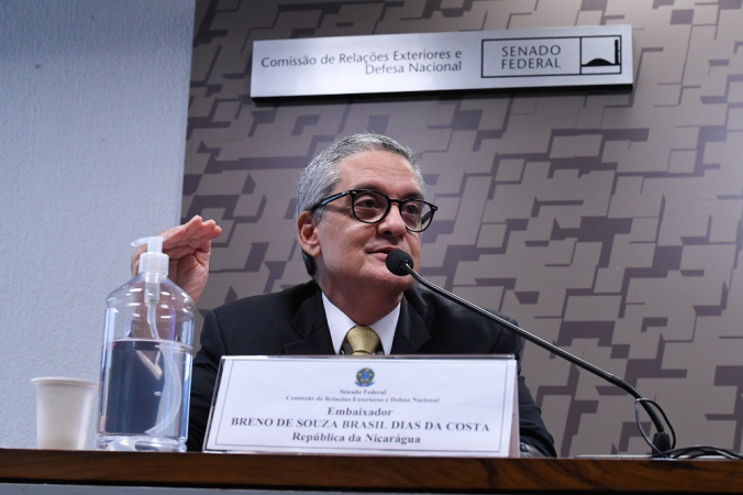 Breno Souza da Costa, embaixador do Brasil/Foto: Edilson Rodrigues/Ag&ecirc;ncia Senado