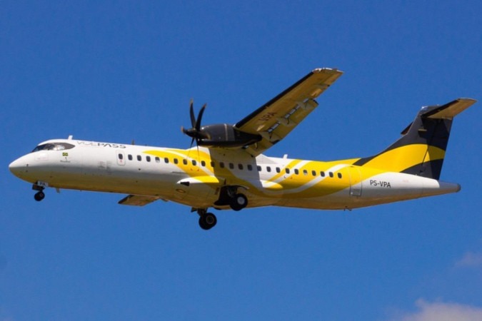 /ATR 72-500 da Voepass: Especialistas perguntam por que o piloto não reportou à torre de controle de Guarulhos nenhum problema na aeronave - (crédito: Divulgação/Instagram/@voepassoficial) /ATR 72-500 da Voepass: Especialistas perguntam por que o piloto não reportou à torre de controle de Guarulhos nenhum problema na aeronave - (crédito: Divulgação/Instagram/@voepassoficial)
