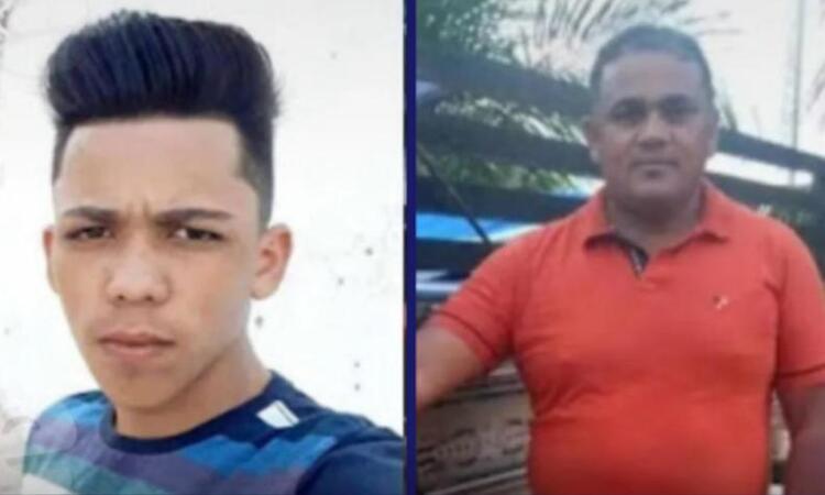 As vítimas foram José Davi Cordeiro de Jesus, de 21 anos, e José Enoque dos Santos, de 42/Foto: Reprodução/Redes Sociais As vítimas foram José Davi Cordeiro de Jesus, de 21 anos, e José Enoque dos Santos, de 42/Foto: Reprodução/Redes Sociais