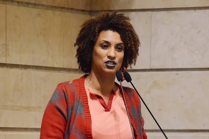 Marielle Franco foi assassinada em 2018/Foto: Renan Olza/Camara Municipal do Rio de Janeiro Marielle Franco foi assassinada em 2018/Foto: Renan Olza/Camara Municipal do Rio de Janeiro