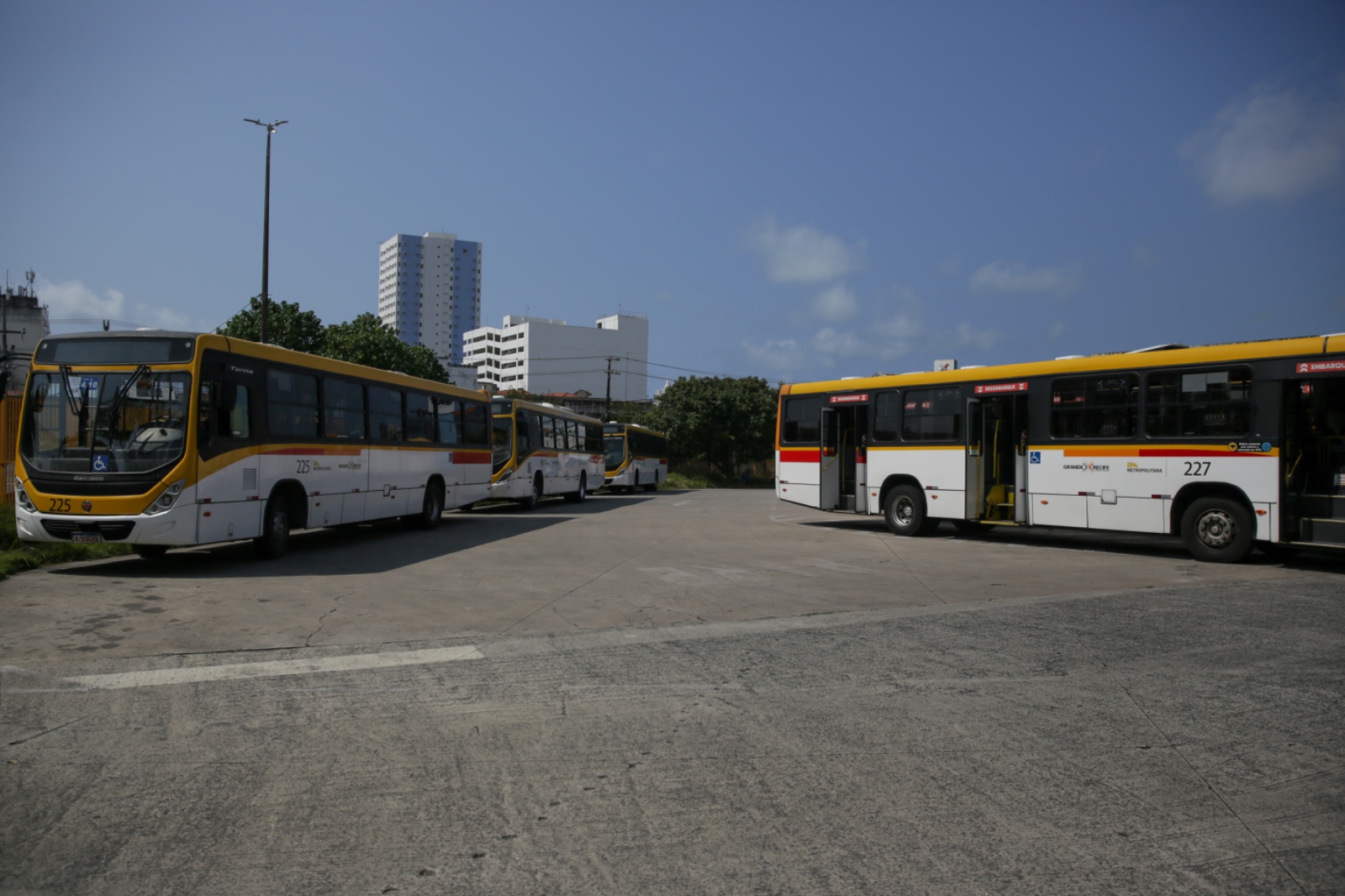 Apenas 40% da frota deve circular nesta terça-feira (13)/Foto: Rafael Vieira/DP Apenas 40% da frota deve circular nesta terça-feira (13)/Foto: Rafael Vieira/DP