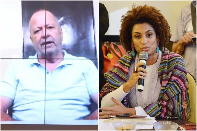 A defesa de Chiquinho Brazão pede aos conselheiros que troquem a possível cassação do parlamentar, pela acusação de ser mandante da morte de Marielle (à direita), por uma pena de suspensão de seu mandato por seis meses, caso a ação não seja arquivada/Foto: Bruno Spada/Câmara dos Deputados - Renan Olaz/CMRJ A defesa de Chiquinho Brazão pede aos conselheiros que troquem a possível cassação do parlamentar, pela acusação de ser mandante da morte de Marielle (à direita), por uma pena de suspensão de seu mandato por seis meses, caso a ação não seja arquivada/Foto: Bruno Spada/Câmara dos Deputados - Renan Olaz/CMRJ