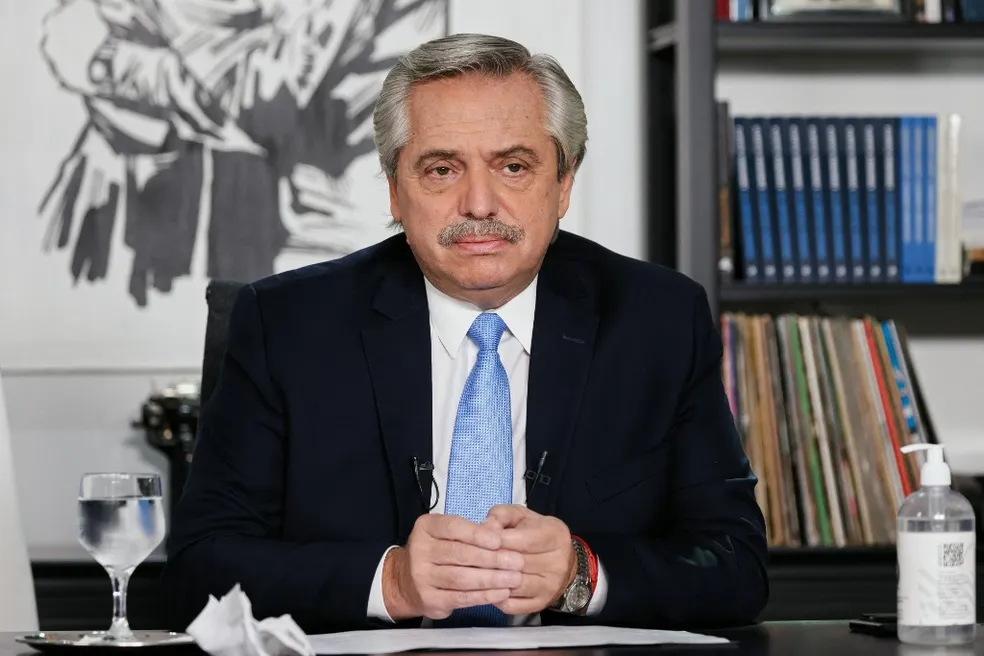 Alberto Fern&aacute;ndez, ex-presidente da Argentina/Foto: Esteban Collazo/AFP