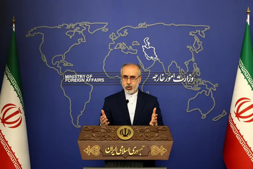 Nasser Kanani, porta-voz do Ministério iraniano das Relações Exteriores/foto: Photo by ATTA KENARE / AFP Nasser Kanani, porta-voz do Ministério iraniano das Relações Exteriores/foto: Photo by ATTA KENARE / AFP