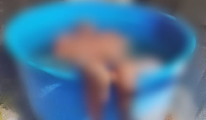 A Polícia Militar (PM) foi acionada para atuar na ocorrência após ser informada sobre a situação em que o corpo foi encontrado/Foto: Reprodução