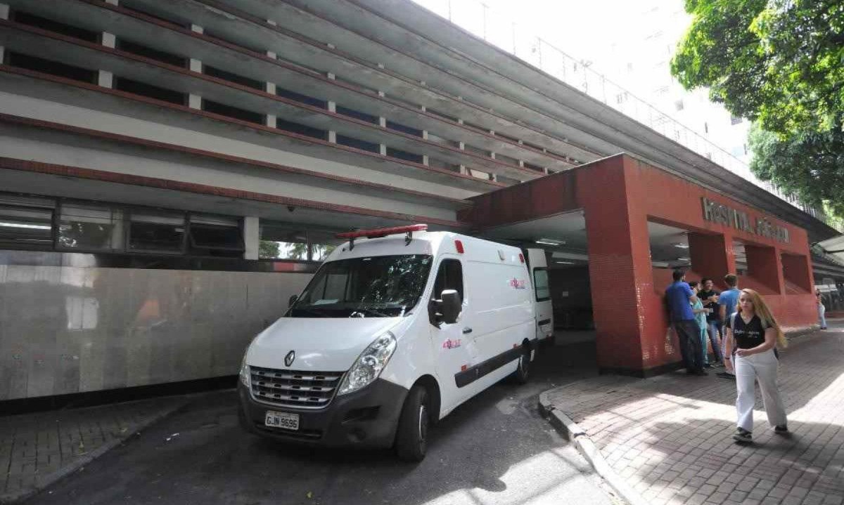 Criança foi transferida para Hospital João XXIII/Foto: Gladyston Rodrigues/EM/D.A Press Criança foi transferida para Hospital João XXIII/Foto: Gladyston Rodrigues/EM/D.A Press
