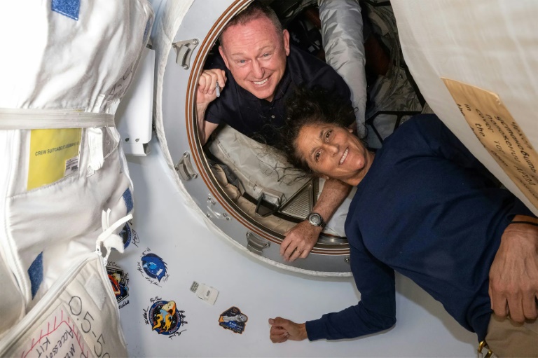 Barry "Butch" Wilmore e Sunita "Suni" Williams/foto: NASA/AFP/Arquivos