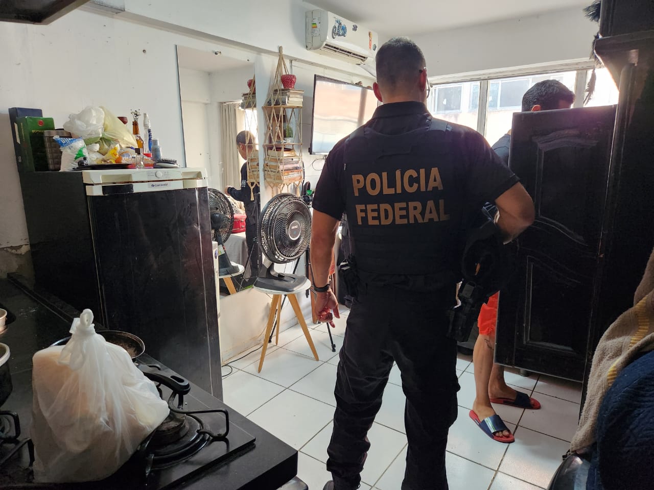 PF também cumpriu mandados de busca e apreensão durante ação contra pedofilia/PF/Divulgação PF também cumpriu mandados de busca e apreensão durante ação contra pedofilia/PF/Divulgação