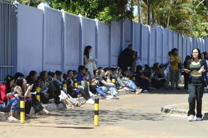 Entre as pessoas que se inscreveram nas cotas das pessoas com deficiência (PCD), a abstenção foi menor: 39,28%/foto: Marcelo Ferreira/CB/D.A Press Entre as pessoas que se inscreveram nas cotas das pessoas com deficiência (PCD), a abstenção foi menor: 39,28%/foto: Marcelo Ferreira/CB/D.A Press