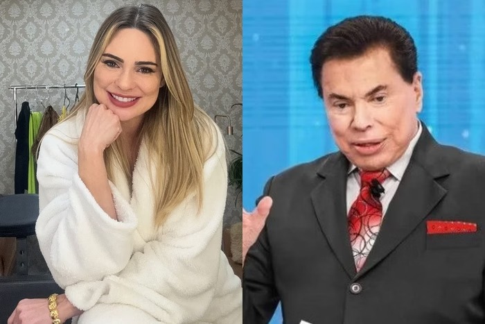 Rachel Sheherazade e Silvio Santos/foto: Reprodução/Instagram