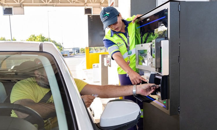 Serão instalados 25 terminais de autoatendimento nas 7 praças de pedágio, estrategicamente distribuídas ao longo da Rota dos Coqueiros e da Rota do Atlântico/Foto: Divulgação Serão instalados 25 terminais de autoatendimento nas 7 praças de pedágio, estrategicamente distribuídas ao longo da Rota dos Coqueiros e da Rota do Atlântico/Foto: Divulgação