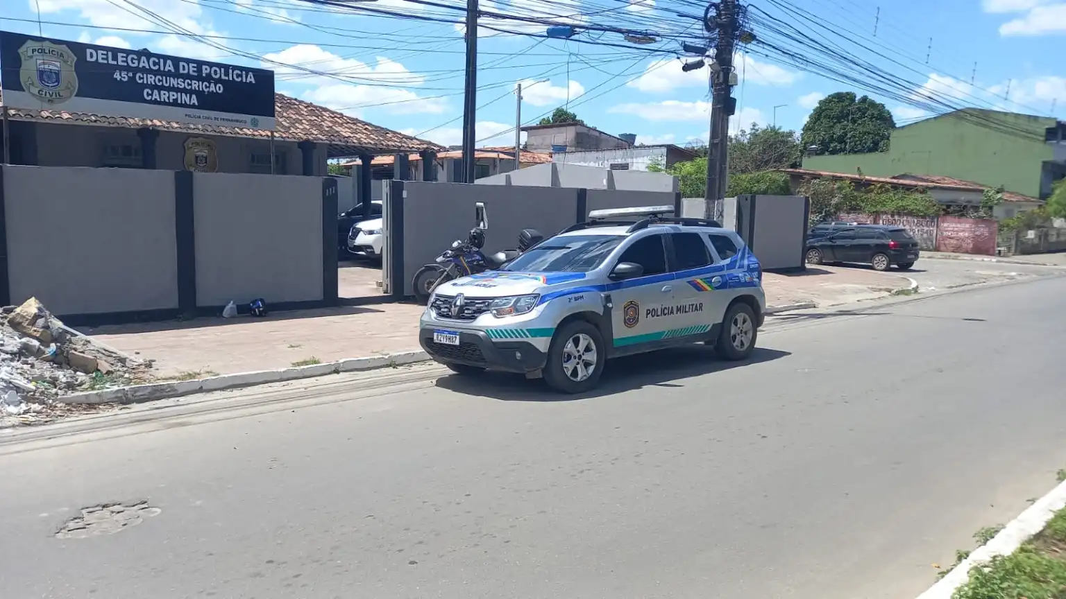O caso aconteceu na 2ª Companhia da PM, em Carpina, na Zona da Mata Norte/Foto: Arquivo O caso aconteceu na 2ª Companhia da PM, em Carpina, na Zona da Mata Norte/Foto: Arquivo