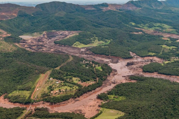 Rompimento de barragem em Brumadinho ocorreu em 2019/Crédito: Divulgação