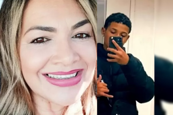 Débora Mothé 46 anos e Rômulo Cordeiro 16 anos/Crédito: Reprodução / Redes Sociais Débora Mothé 46 anos e Rômulo Cordeiro 16 anos/Crédito: Reprodução / Redes Sociais