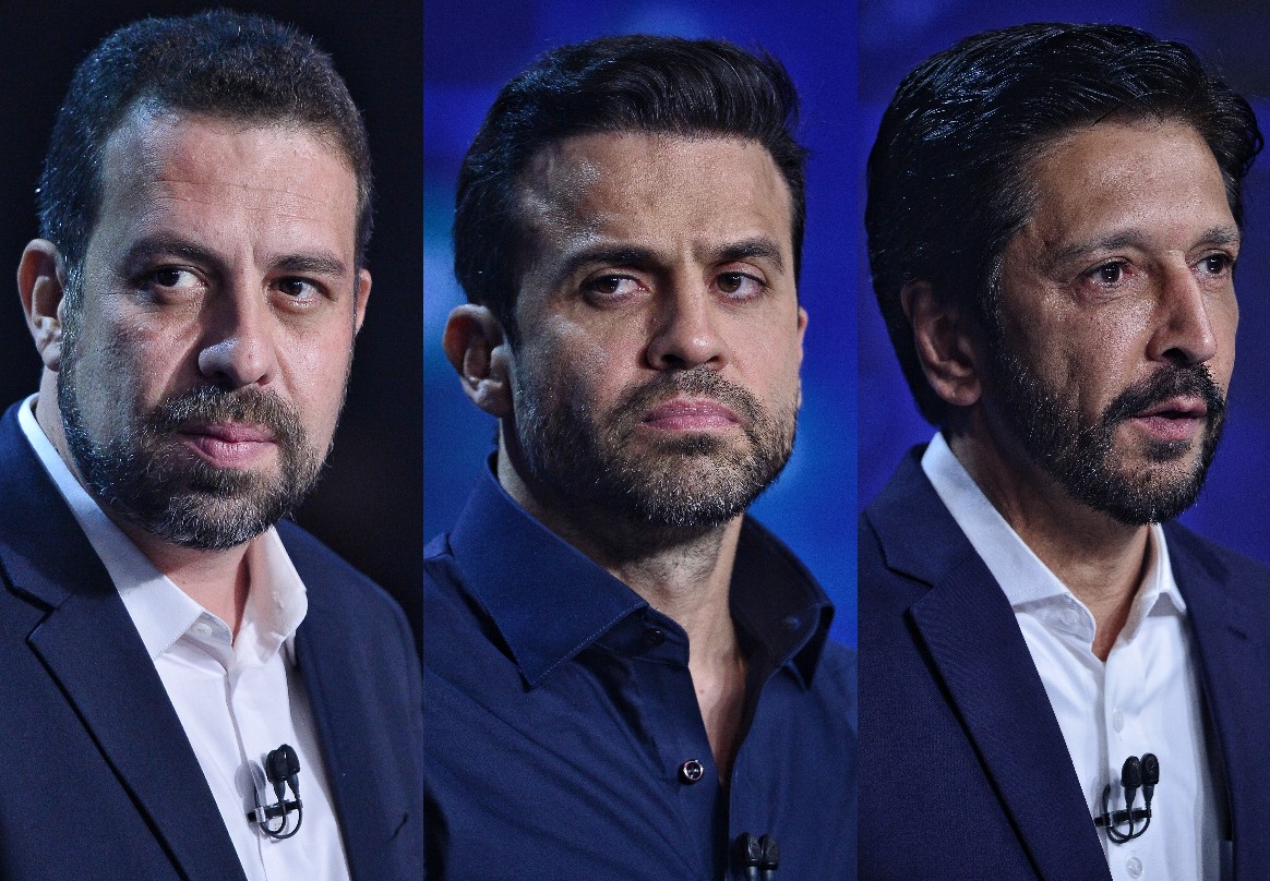 Boulos, Marçal e Nunes estão tecnicamente empatados, segundo pesquisa/Renato Pizzutto/Band