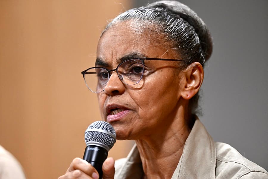 Ministra do Meio Ambiente, Marina Silva/foto: Evaristo Sá/AFP Ministra do Meio Ambiente, Marina Silva/foto: Evaristo Sá/AFP