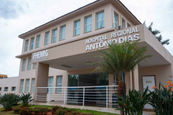 Hospital Regional Antônio Dias/crédito: Rede de Noticias Hospital Regional Antônio Dias/crédito: Rede de Noticias