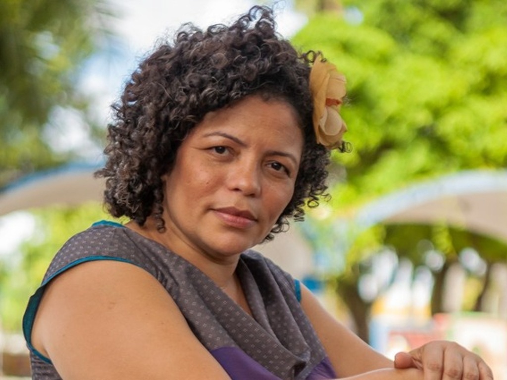 Dani Portela, candidata da Federação Psol/Rede à Prefeitura do Recife