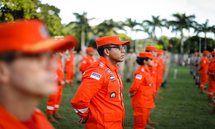 Bombeiros foram aprovados na 1ª etapa do concurso/Foto: Hesíodo Góes/Secom Bombeiros foram aprovados na 1ª etapa do concurso/Foto: Hesíodo Góes/Secom