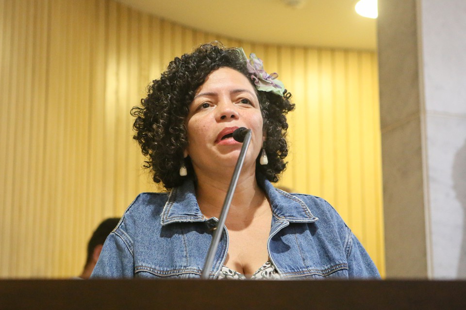 Dani Portela, candidata da Federação Psol/Rede à Prefeitura do Recife