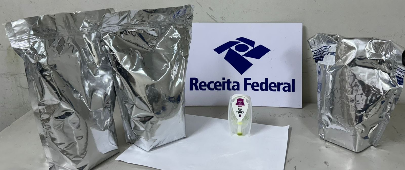 Cocaína foi achada nos Correios