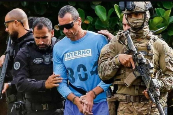 Marcos Willians Herbas Camacho, conhecido como Marcola/Crédito: Sergio Lima/AFP Marcos Willians Herbas Camacho, conhecido como Marcola/Crédito: Sergio Lima/AFP