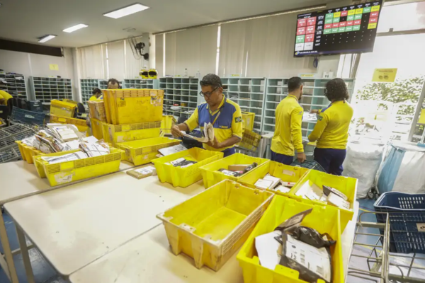 A prova para o cargo de agente de Correios será objetiva/Créditos: Agência Brasil A prova para o cargo de agente de Correios será objetiva/Créditos: Agência Brasil