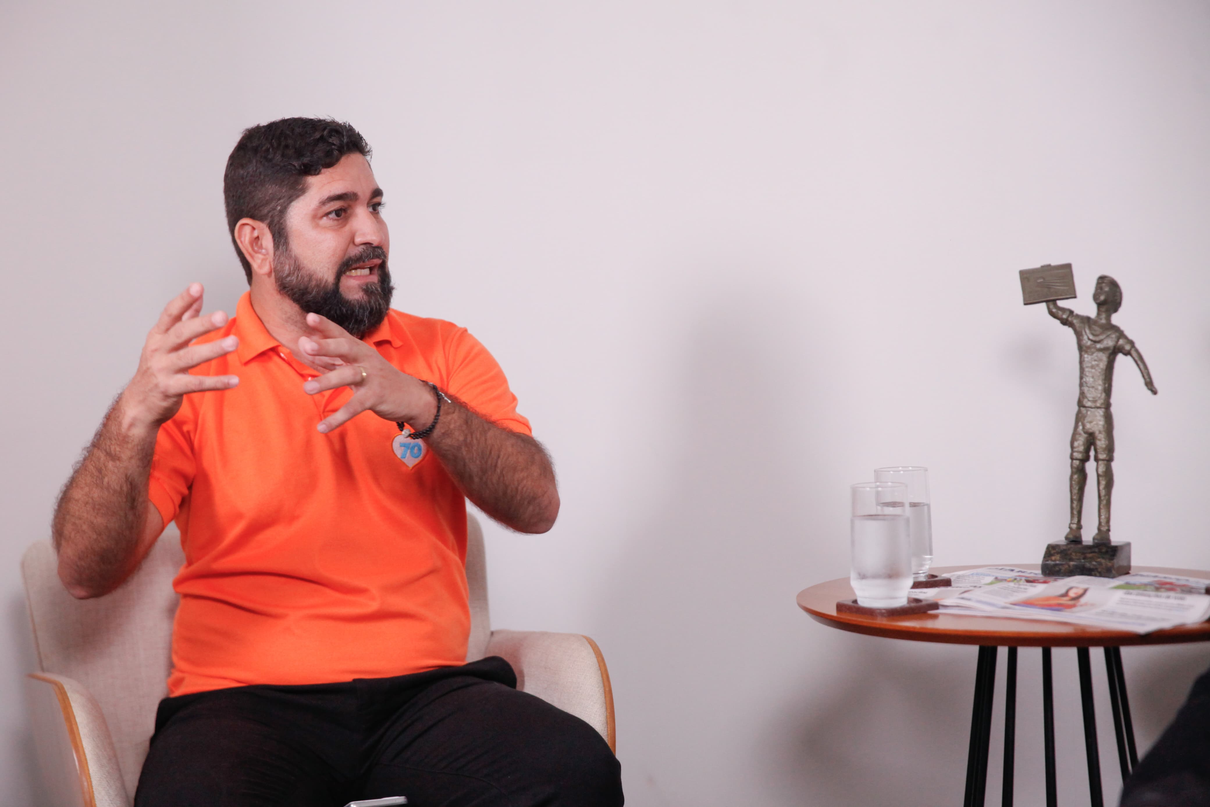 Daniel Alves (Avante), candidato a prefeito de Jaboatão/Sandy James/DP Foto Daniel Alves (Avante), candidato a prefeito de Jaboatão/Sandy James/DP Foto