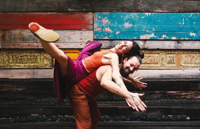 Artistas Drica Ayub e Rodrigo Félix/Foto: Anderson Stevens