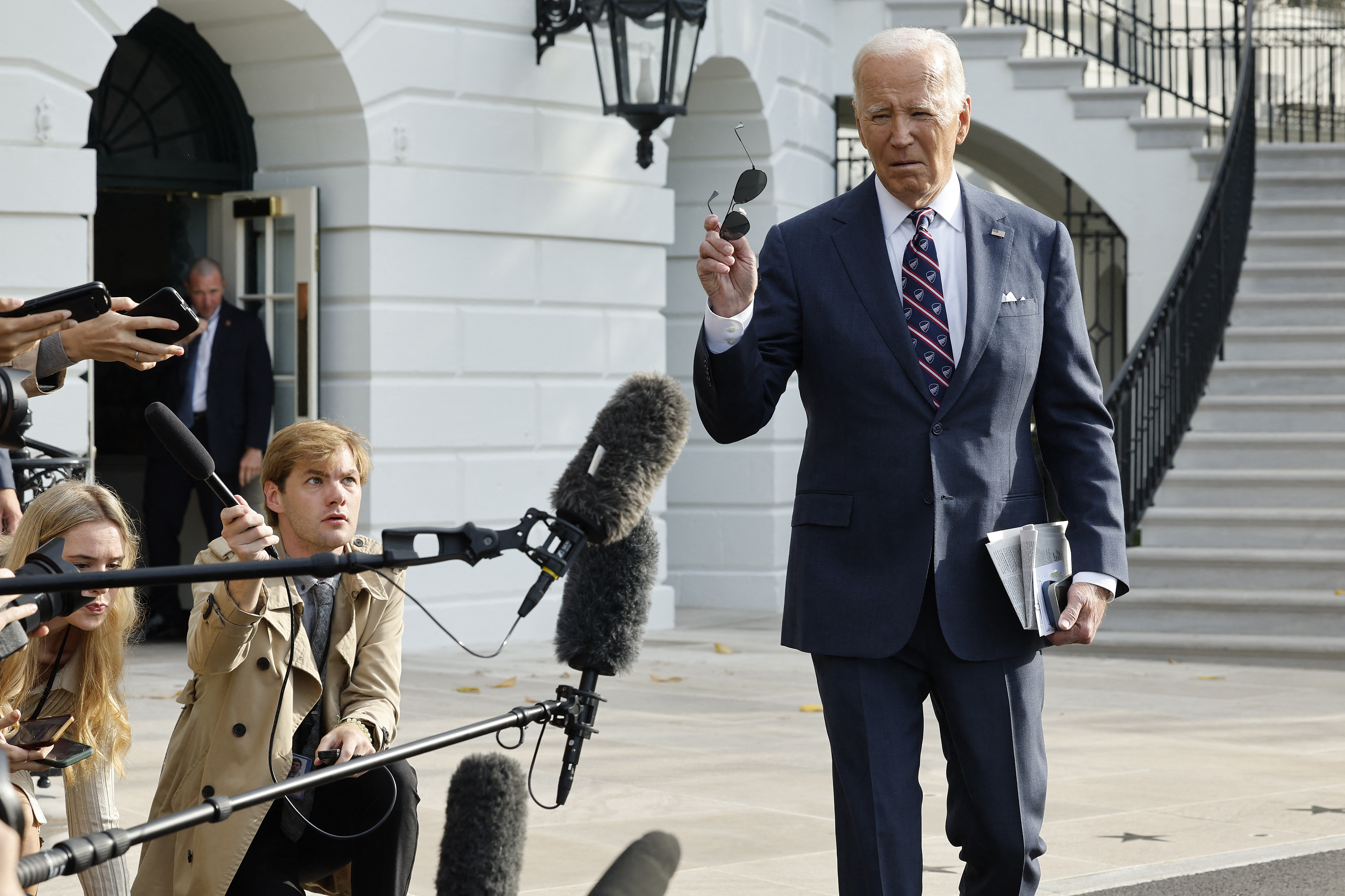 Biden declarou que não há espaço para a violência política ou qualquer tipo de violência no país/CHIP SOMODEVILLA / GETTY IMAGES NORTH AMERICA / GETTY IMAGES VIA AFP