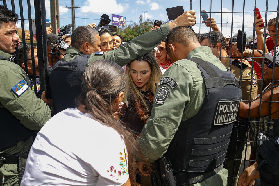 Deolane está presa em Buíque, no Agreste de Pernambuco/Rafael Vieira/DP Foto