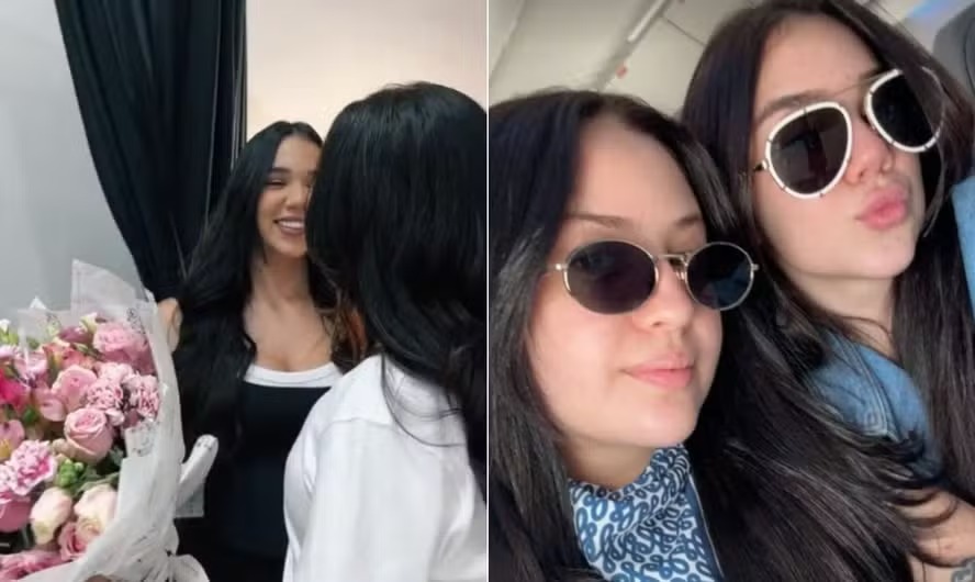 Júlia Ribeiro e Mari Fernandez/foto: Reprodução/Instagram/TikTok Júlia Ribeiro e Mari Fernandez/foto: Reprodução/Instagram/TikTok