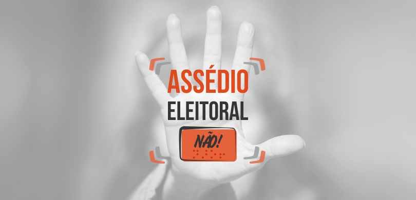 Campanha alerta para combate ao asédio eleitoral/Imagem:TRE-PR Campanha alerta para combate ao asédio eleitoral/Imagem:TRE-PR